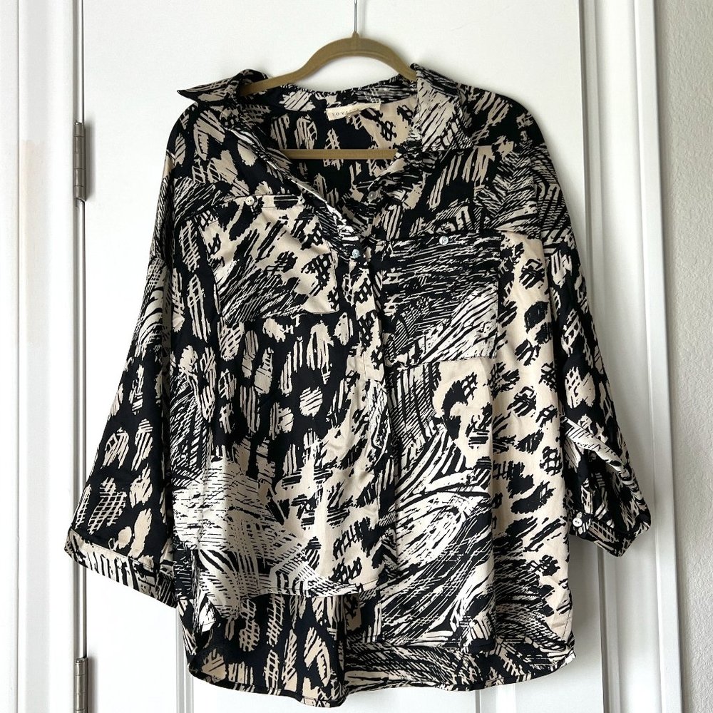 lovestitch Ilona Buttondown Top